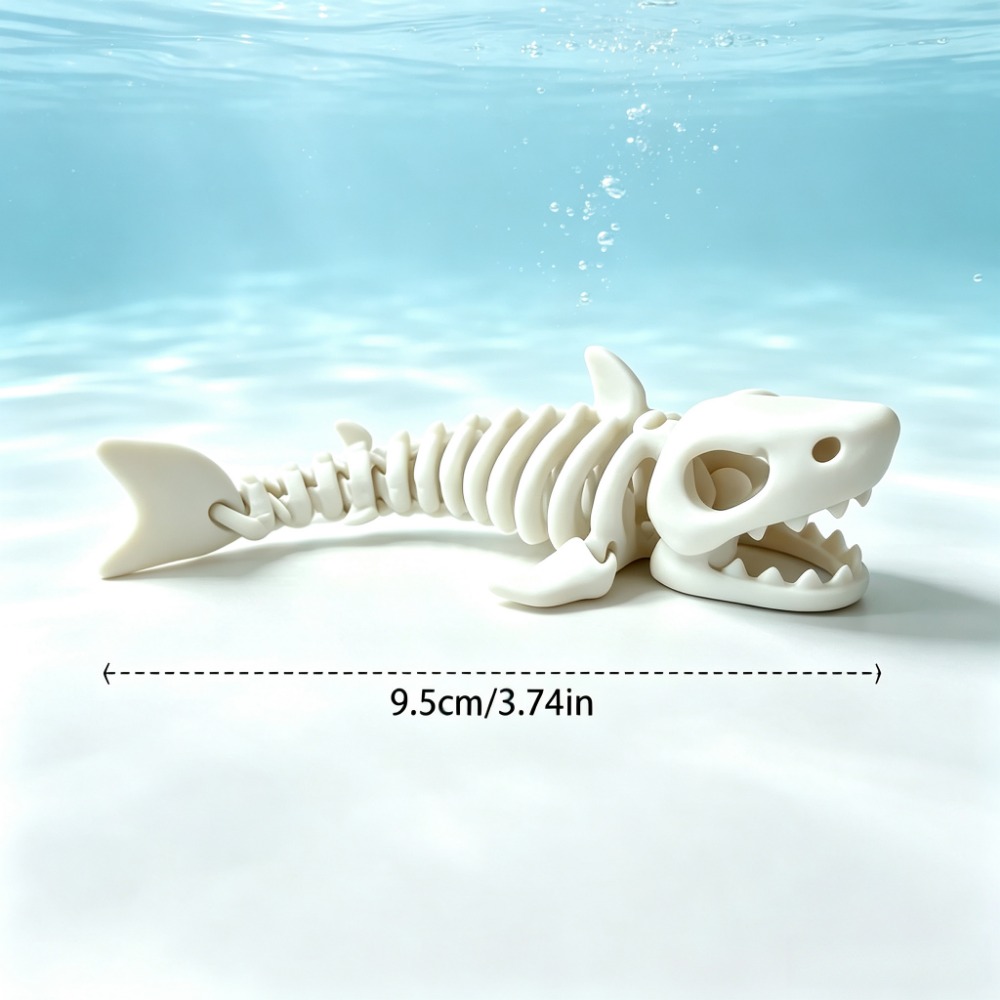 Shark Skeleton Aquarium Decor  - огляд і ціна Marine Aquarium Decorations