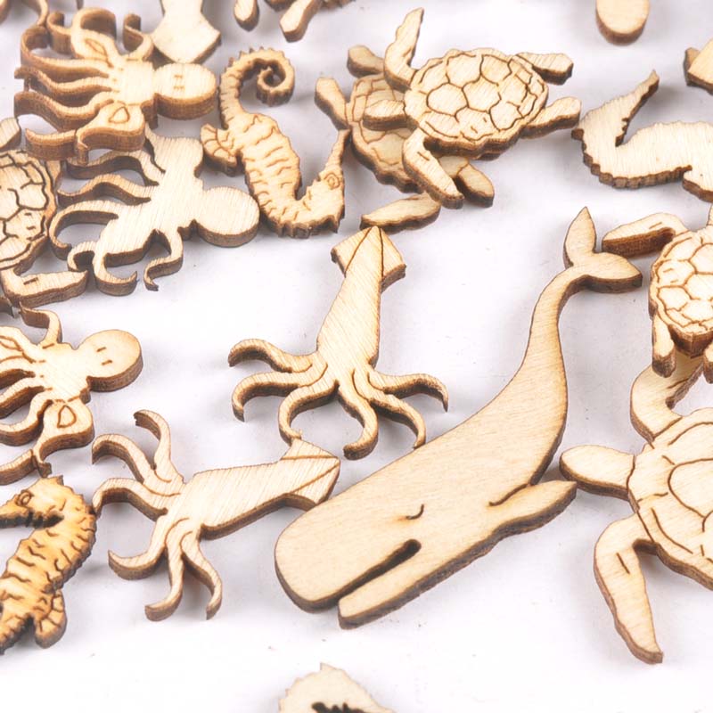 20Pcs 25-40mm Sea Turtle/horse - огляд і ціна Marine Aquarium Decorations