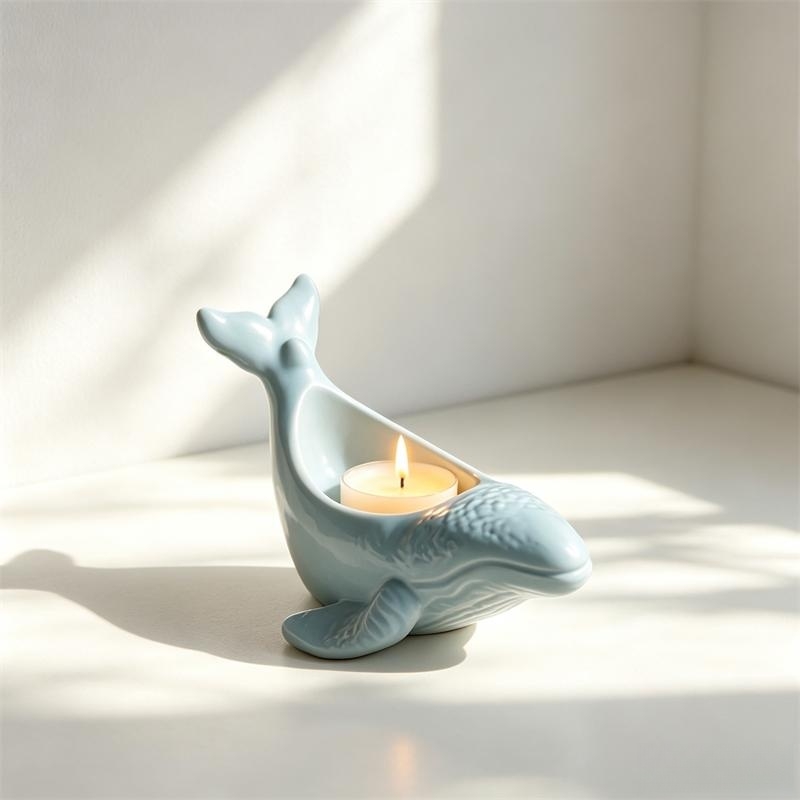 Whale Shape Cement Flowerpot S - огляд і ціна Marine Aquarium Decorations