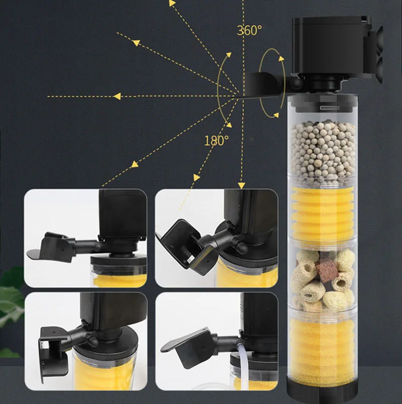 220V 50Hz Silent Filter for Aq - огляд і ціна Marine Aquarium Wave Maker