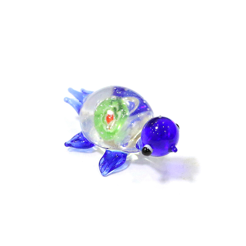 1pc Mini Glass Turtle Figurine - огляд і ціна Marine Aquarium Japan