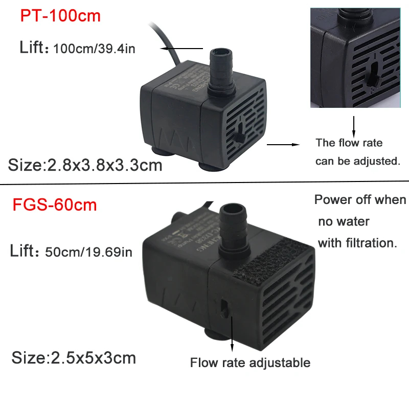 USB Aquarium Submersible Water - огляд і ціна Marine Aquarium Water