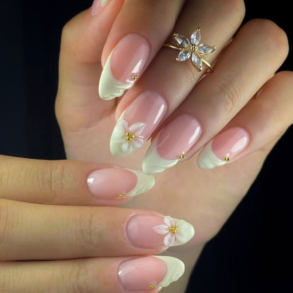 24pcs Almond 3d gel nails Whal - огляд і ціна Marine Aquarium Decorations