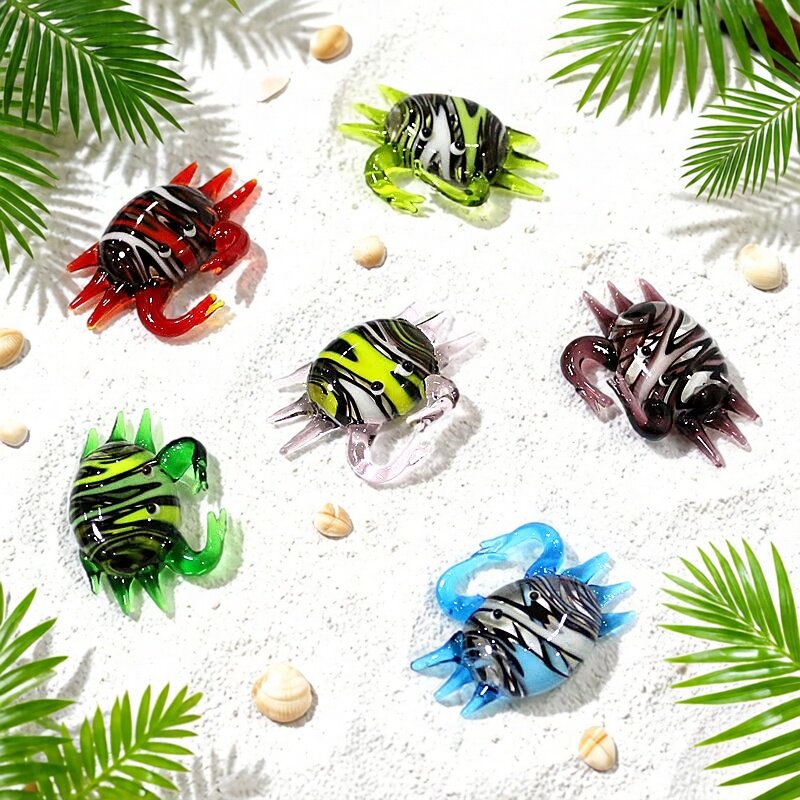 Handmade Cute Mini Glass Crab  - огляд і ціна Marine Aquarium Japan